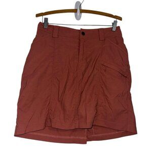 Duluth Trading Skirt Womens 6 Dusty Rose Flex Dry On The Fly Skort Hike Outdoors